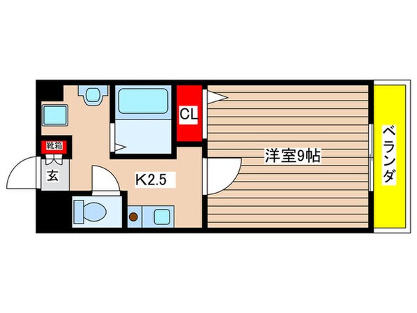 アビタシオン八事の物件間取画像